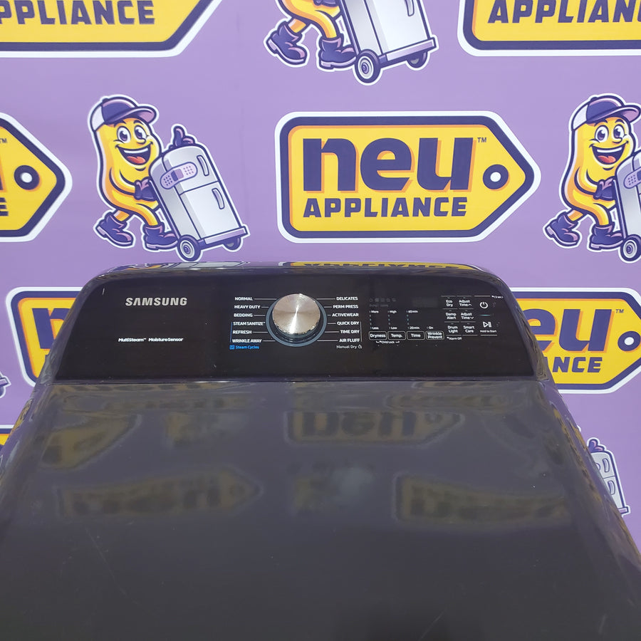 Samsung 7.4 cu ft Gas Dryer with Steam Sanitize Option DVG50R5400V - Certified Refurbished