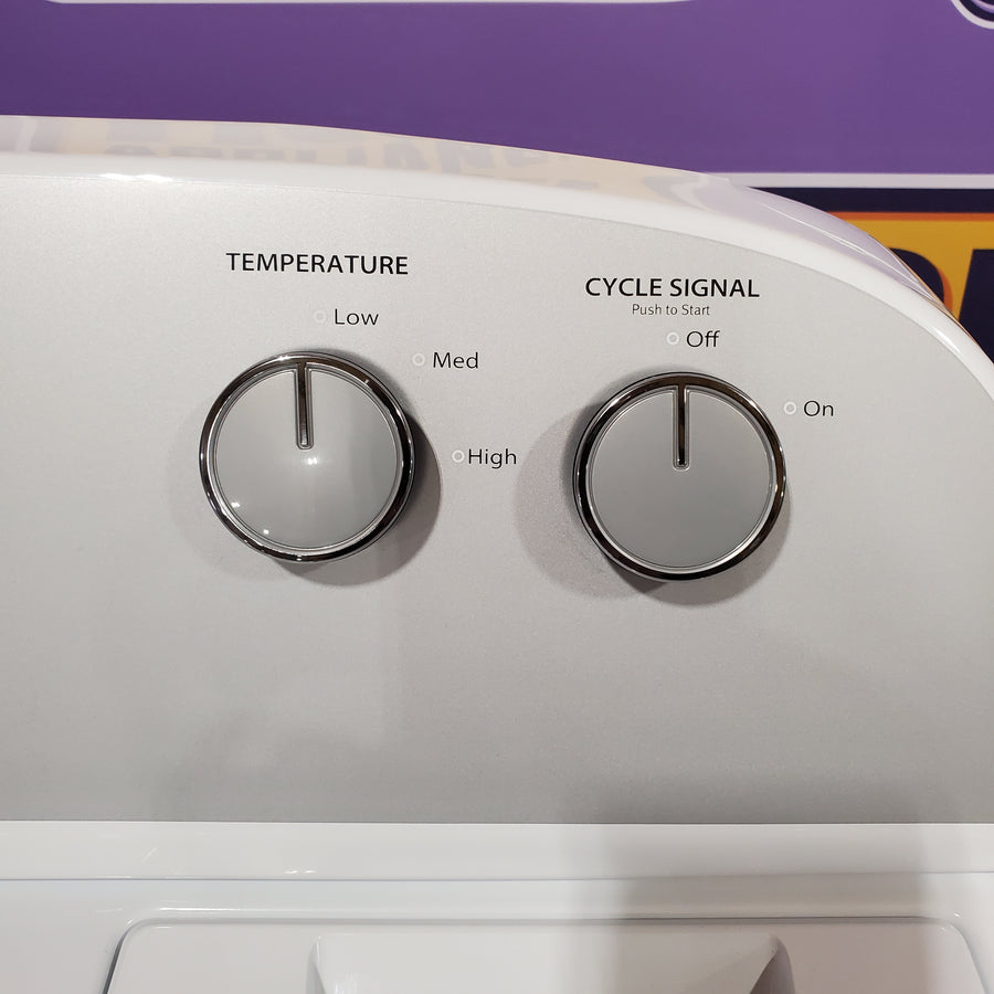 Whirlpool White Electric Extra Large 7.0 Cu. Ft. Dryer with Wrinkle Shield 22221439 - WED4815EW - Scratch & Dent (Minor)