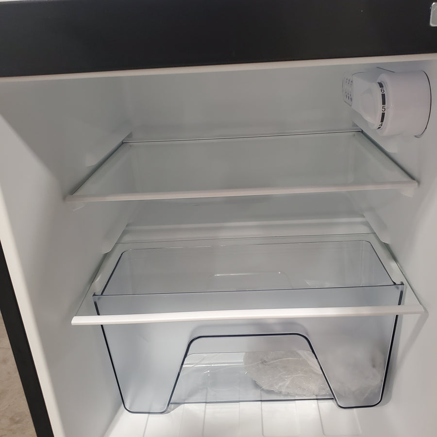 Galanz 3.1 Cu Ft Retro Dual Door Refrigerator GLR31TBKER - Open Box