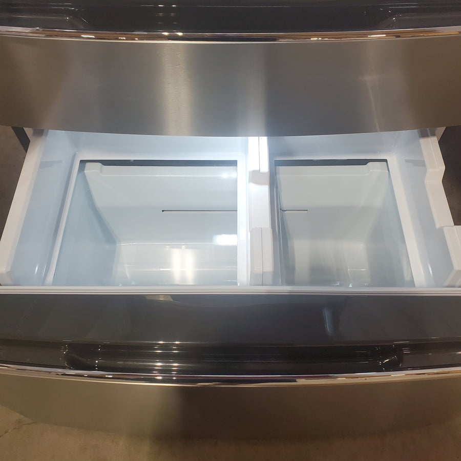 Frigidaire Gallery 22 Cu. Ft. 4-Door Counter-depth French Door Refrigerator with Ice Maker (Fingerprint Resistant Stainless Steel) ENERGY STAR GRMC2273CF - Open Box