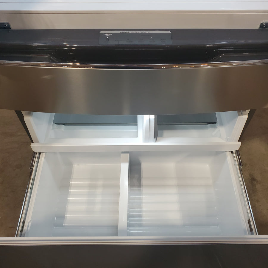 Frigidaire Gallery 26 Cu. Ft. Standard-Depth 4-Door French Door Refrigerator in Fingerprint Resistant Stainless Steel GRMS2773AF - Scratch & Dent (Minor)