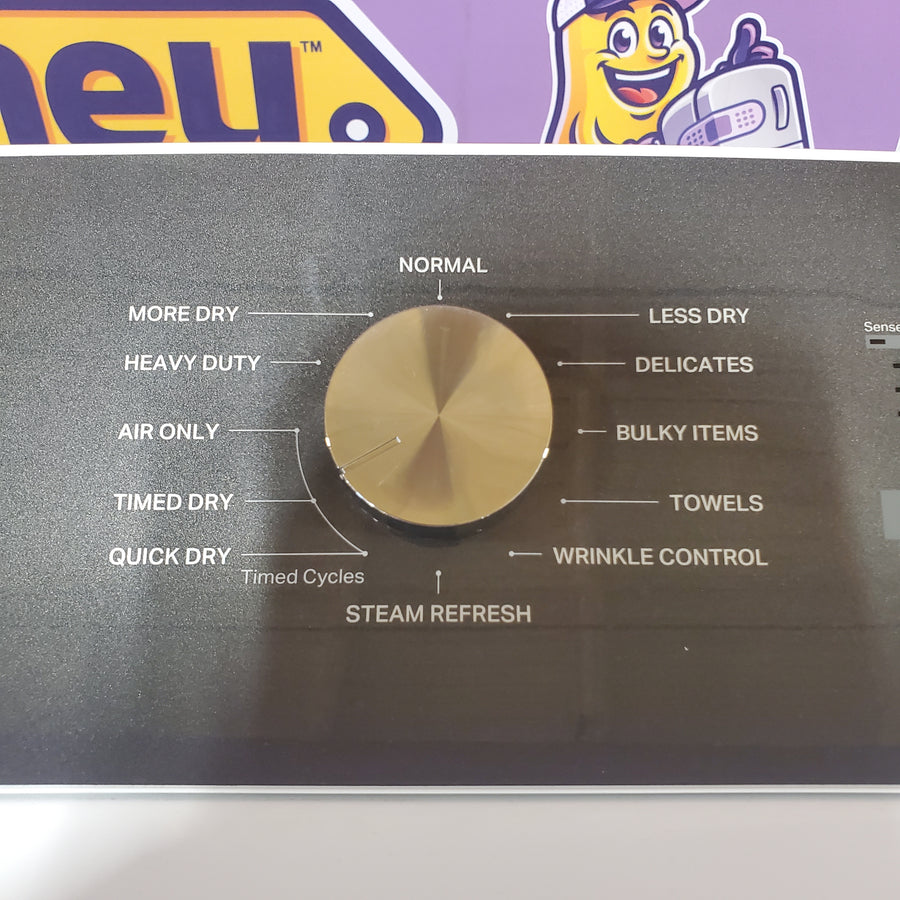 Whirlpool Top Load Style Electric Moisture Sensing 7.0 Cu. Ft. Dryer with Steam WED5050LW - Open Box