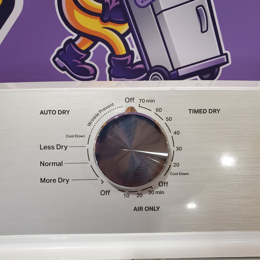 MayTag 7.0 cu. ft. Top Load Electric Wrinkle Prevent Dryer MED4500MW - Scratch & Dent (Minor)