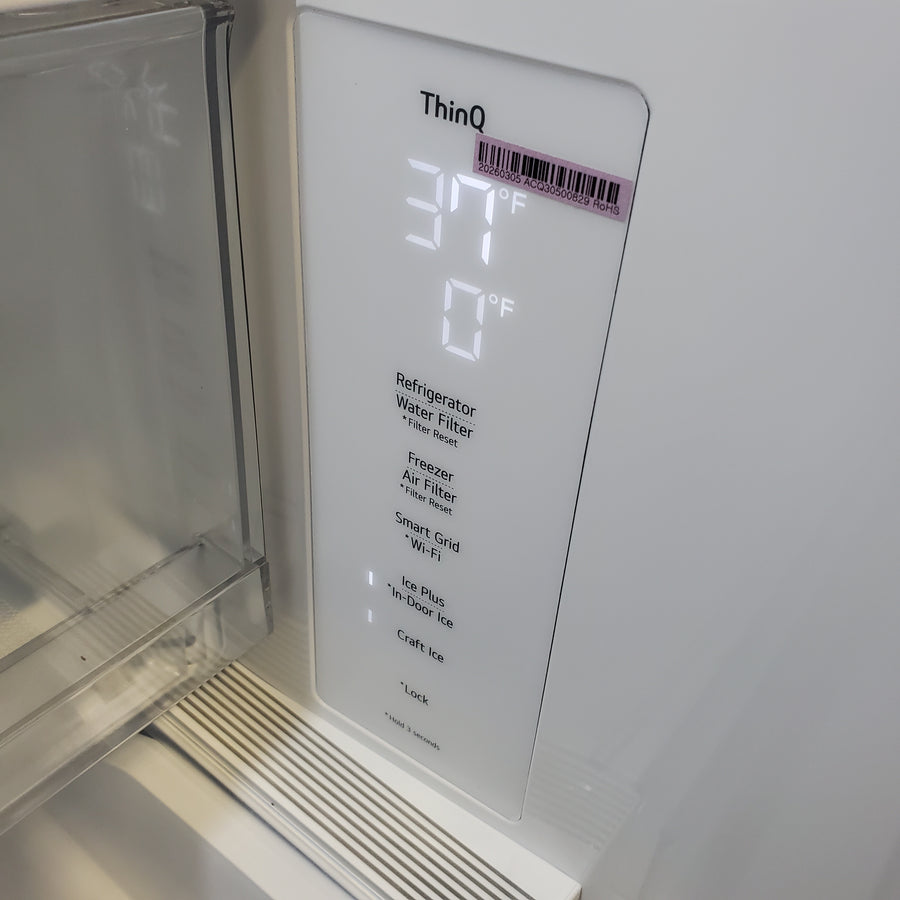 LG Counter-Depth MAX™ with Zero Clearance™ 3-Door French Door Refrigerator with Thin Door Design LF24Z6530S - Scratch & Dent (Moderate)