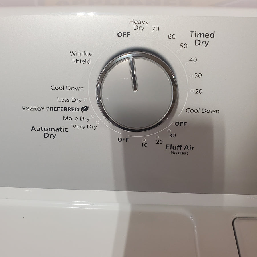 Whirlpool White Electric Extra Large 7.0 Cu. Ft. Dryer with Wrinkle Shield 22421742 - WED4815EW - Scratch & Dent (Minor)