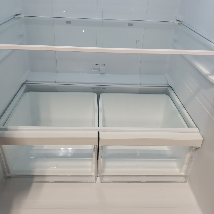 Vissani 30 in. 18.4 cu. ft. Standard-Depth French Door Bottom Freezer Refrigerator in Fingerprint Resistant Stainless Steel Look MDFDBM18SS6 - Scratch & Dent (Moderate)