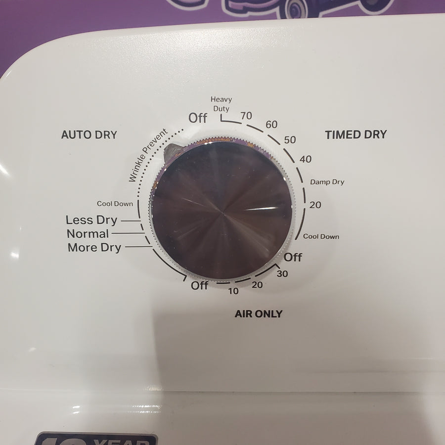 Maytag Top Load Style Electric Wrinkle Prevent 7.0 cu. ft. Dryer with Auto Dry MED4005SW - Scratch & Dent (Minor)