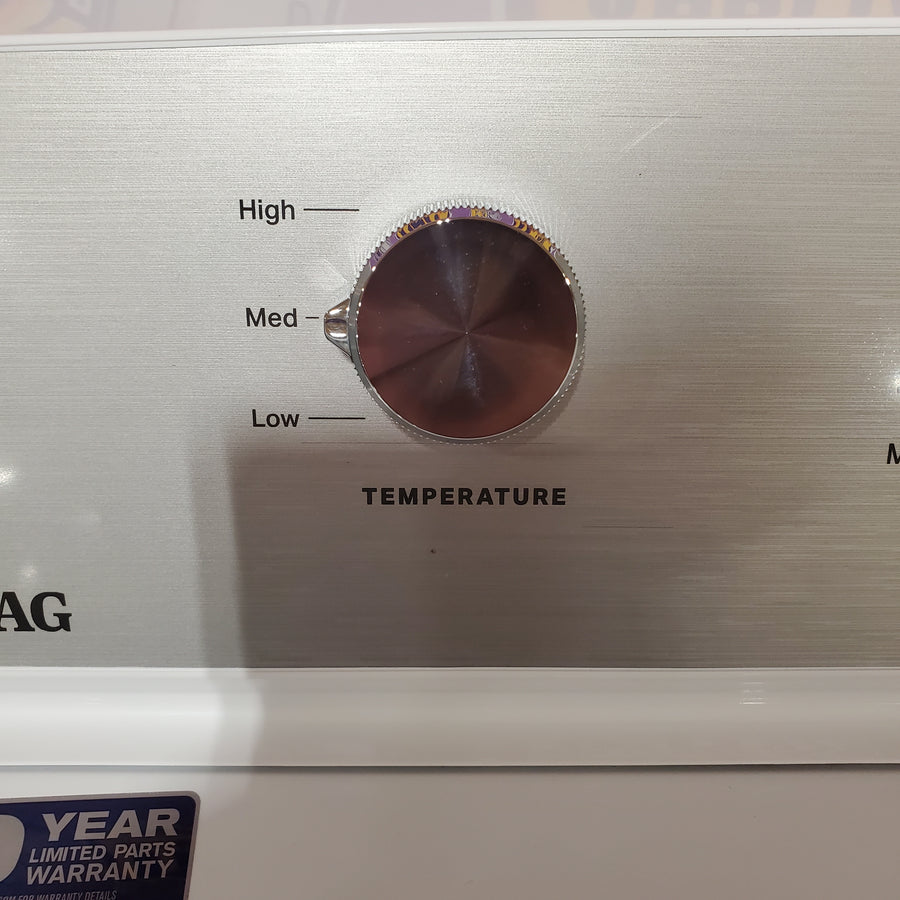 Maytag 4.5 cu. ft. Capacity Top Load Washer with Power™ Agitator and Deep Fill MVW4505MW - Open Box and Maytag 7.0 cu. ft. Capacity Top Load Electric Wrinkle Prevent Dryer 16288 - MED4500MW - Open Box