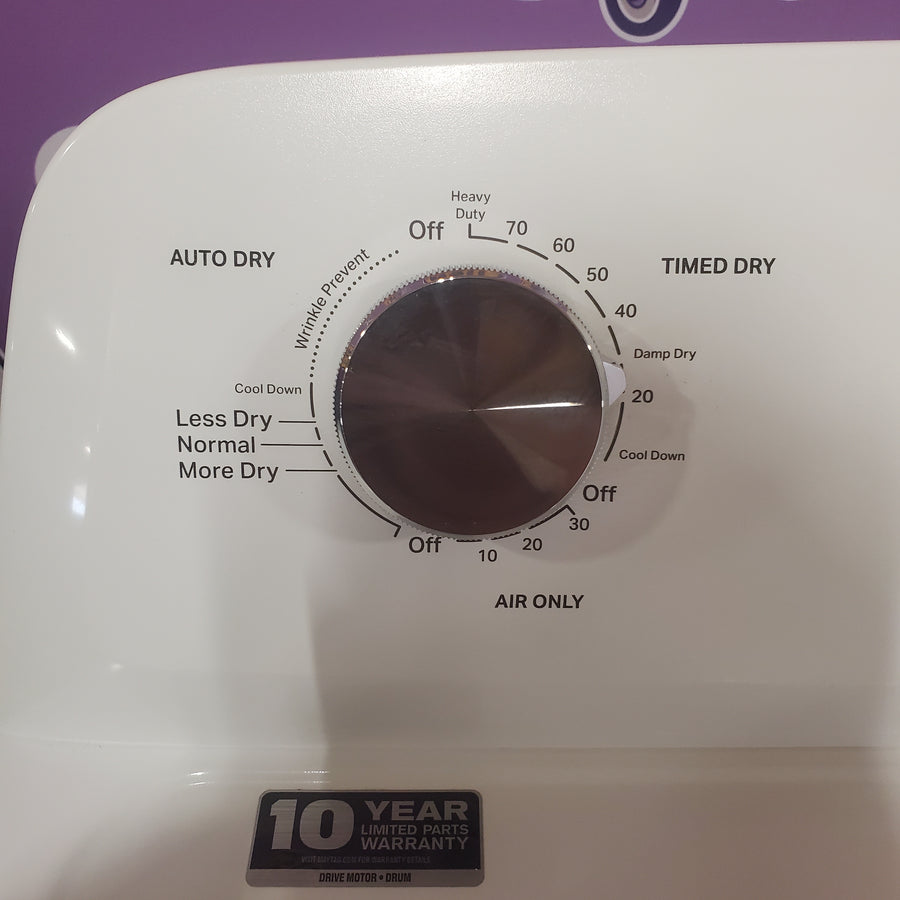 Maytag Top Load 3.8 cu. ft. Washer with Deep Fill and Quick Wash Cycle MVW4005SW - Scratch & Dent (Minor) and Maytag Top Load Electric Wrinkle Prevent 7.0 cu. ft. Dryer with Auto Dry MED4005SW - Scratch & Dent (Minor)