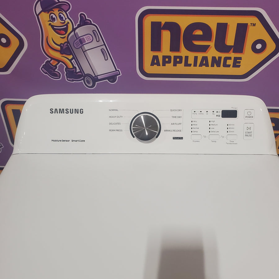 Samsung 7.2 cu. ft. Electric Dryer with Sensor Dry in White 22121519 - DVE45T3200W - Open Box
