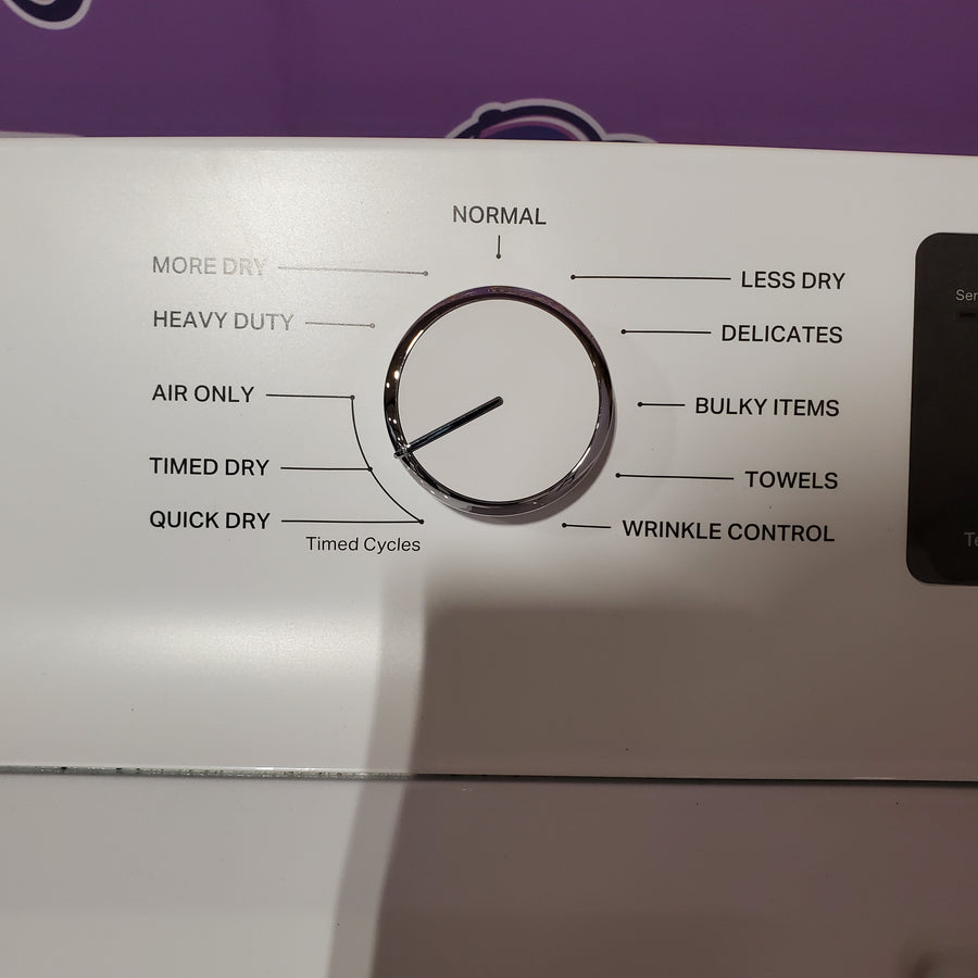 Whirlpool 4.2-4.3 Cu. Ft. Top Load Washer with 2-in-1 Removable Agitator and Soft Close Glass Lid WTW4307SW - Open Box and Whirlpool 7.0 cu. ft. Electric Dryer with Adaptive Dry and Wrinkle Shield™ Option WED4307SW - Scratch & Dent (Minor)