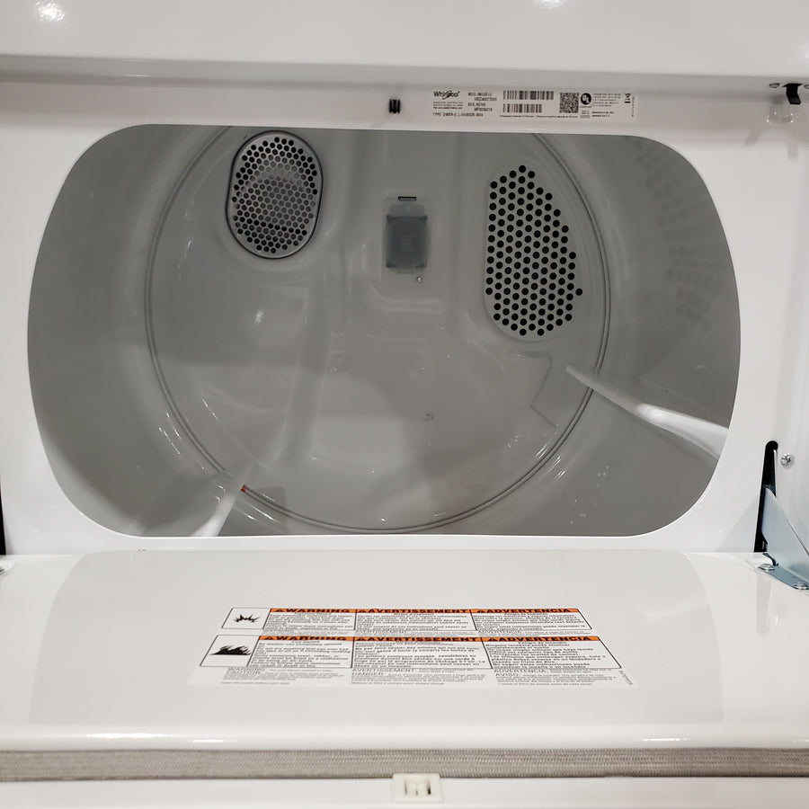 Whirlpool 7.0 cu. ft. Electric Dryer with Adaptive Dry and Wrinkle Shield™ Option WED4307SW - Scratch & Dent (Minor)