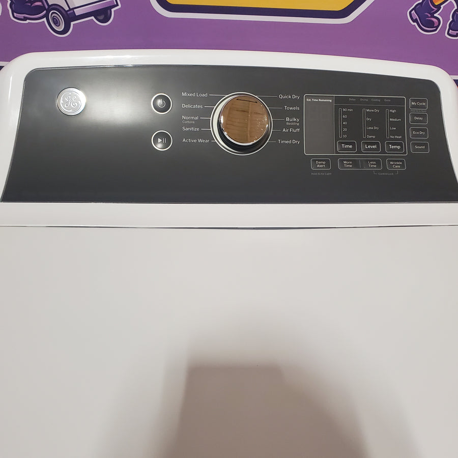 GE® 4.5 cu. ft. Capacity Washer with Water Level Control GTW585BSVWS - Certified Refurbished and GE® 7.4 cu. ft. Capacity Electric Dryer with Up To 120 ft. Venting and Sensor Dry GTD58EBSVWS - Certified Refurbished