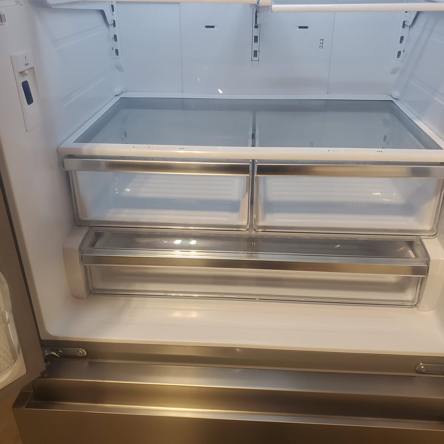 Hisense 26.6 cu. ft. French Door Refrigerator in Fingerprint Resistant Stainless Steel HRF266N6CSE1 - Scratch & Dent (Major)