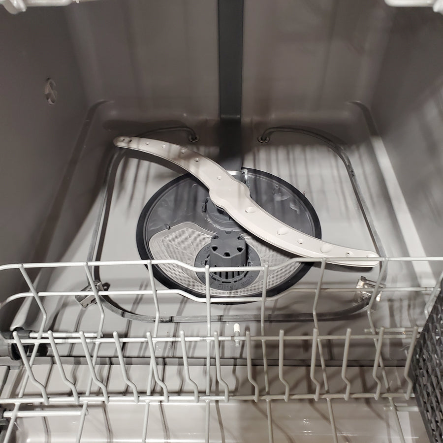 GE® ENERGY STAR® Dishwasher with Front Controls in White GDF460PGTWW - Scratch & Dent (Minor)