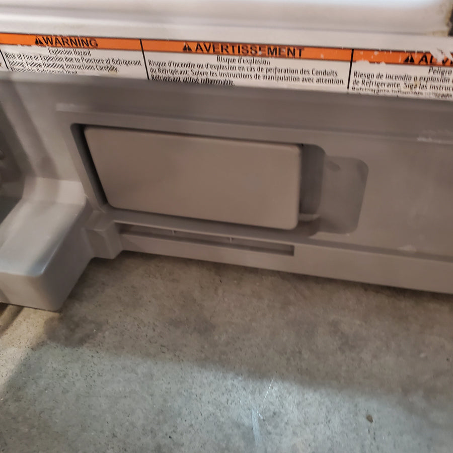 Whirlpool 33 Inch Wide Side by Side 21 Cu. Ft. Refrigerator with Can Caddy and Frameless Glass Shelves in Fingerprint Resistant Stainless Steel WRS321SDHZ - Scratch & Dent (Minor)