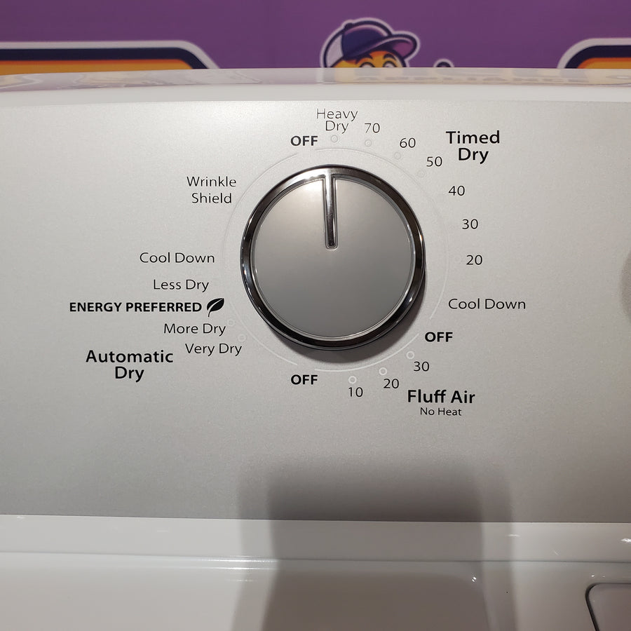 Whirlpool White Electric Extra Large 7.0 Cu. Ft. Dryer with Wrinkle Shield WED4815EW - Open Box
