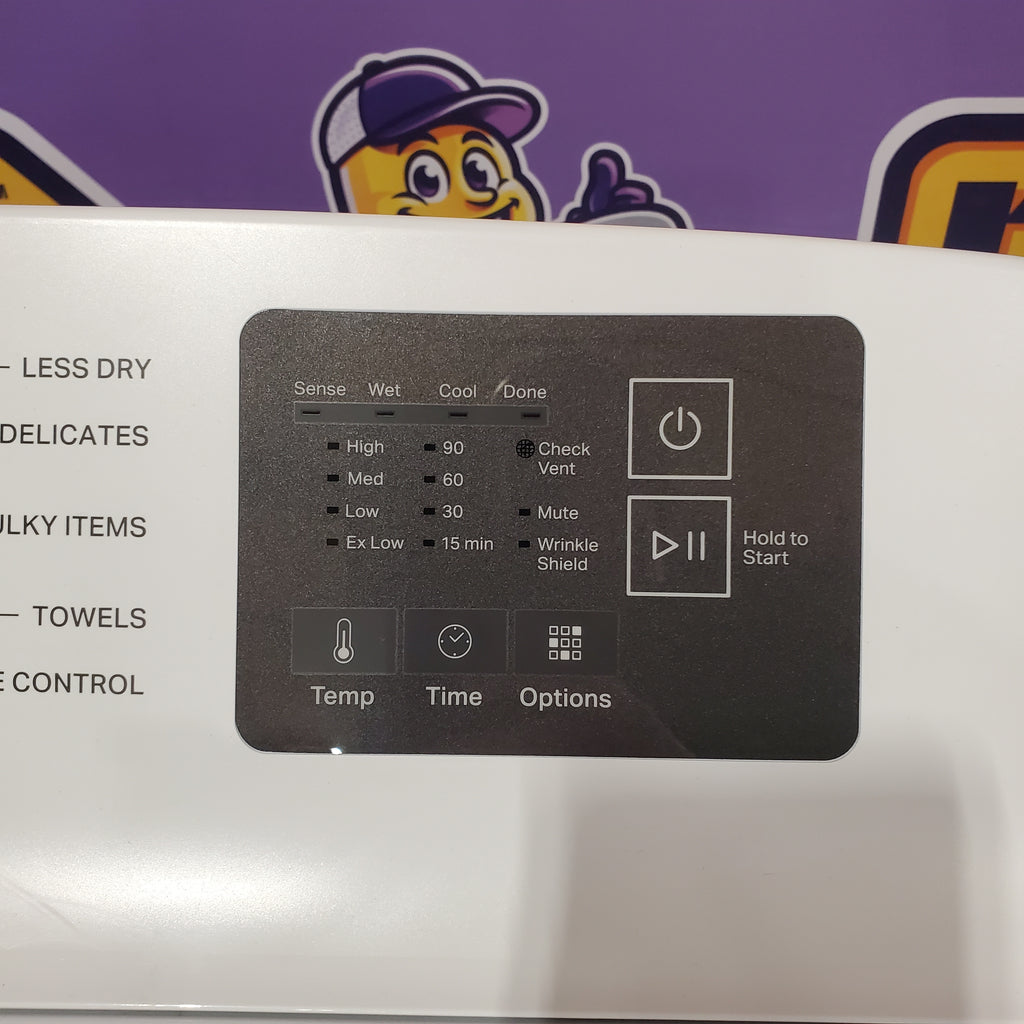 Whirlpool 7.0 cu. ft. Electric Dryer with Adaptive Dry and Wrinkle Shield™ Option 22442640 - WED4307SW - Scratch & Dent (Moderate)