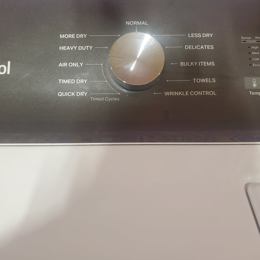 Whirlpool Top Load 4.7 Cu. Ft. Washer in White with 2-in-1 Removable Agitator WTW5057LW - Open Box and Whirlpool 7.0 cu. ft. Electric Dryer with Hamper Door WED5010LW - Scratch & Dent (Minor)