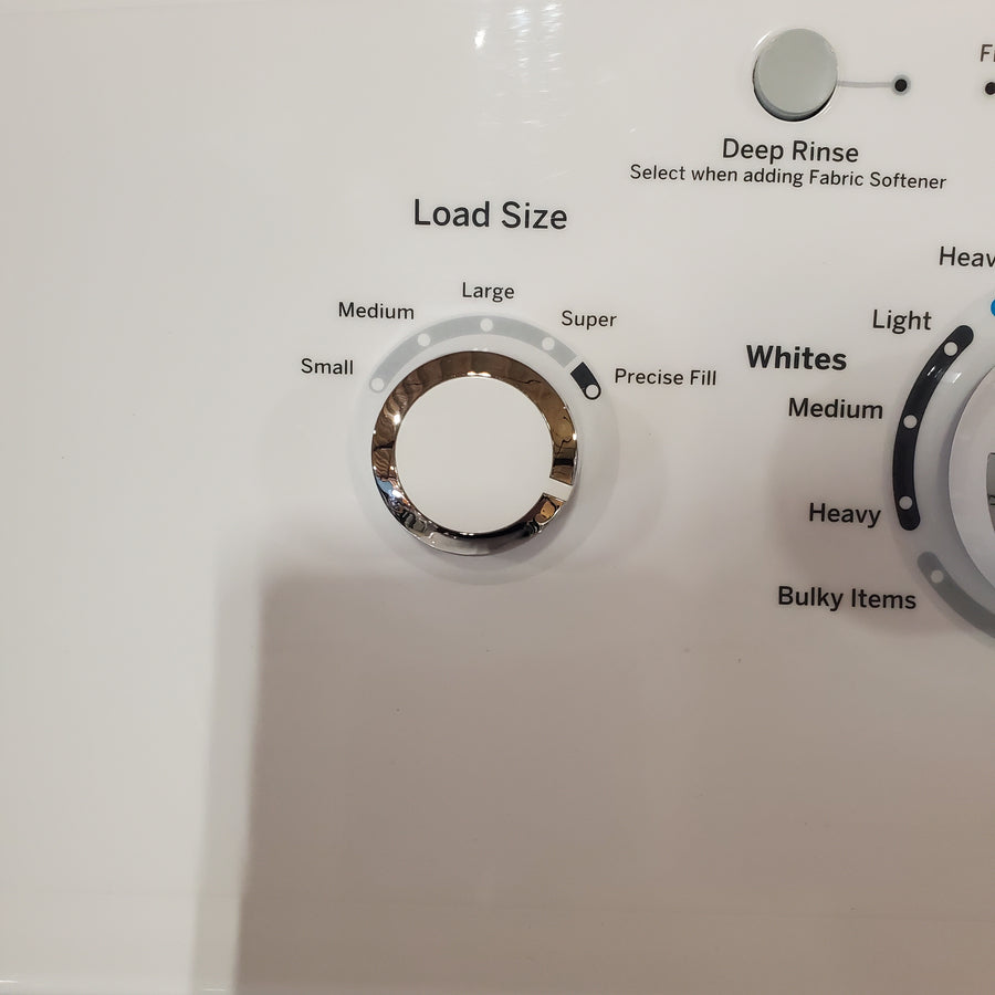 GE® 3.8 cu. ft. Capacity Washer with Stainless Steel Basket in White GTW330ASKWW - Certified Refurbished and GE® 7.2 cu. ft. Capacity Aluminized Alloy Drum Electric Dryer GTD33EASKWW - Certified Refurbished