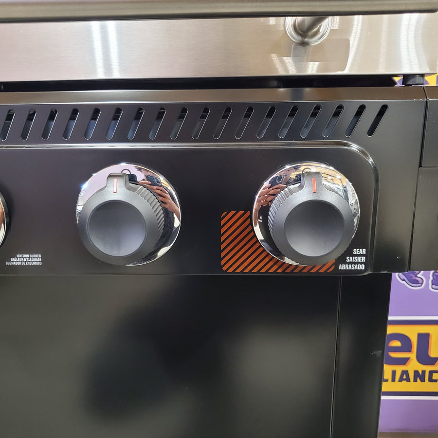 Charbroil Performance Series™ 4 Burner Cart Gas Grill with Sear Burner in Black Stainless 463286225 - Scratch & Dent (Minor)