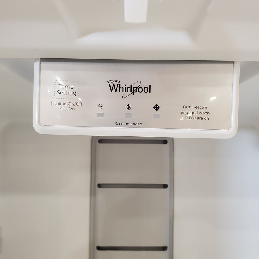 Whirlpool 16 cu. ft. Upright Freezer with LED Lighting WZF34X16DW - Scratch & Dent (Minor)