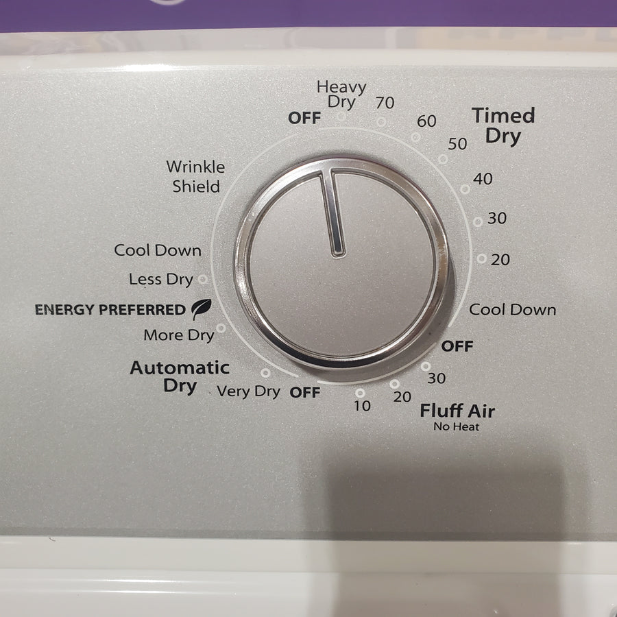 Whirlpool 3.8–3.9 Cu. Ft.  Top Load Washer with 2 in 1 Removable Agitator and Soil Level Selection WTW4957PW - Certified Refurbished and Whirlpool 7-cu ft Vented Electric Dryer WED4815EW - Certified Refurbished