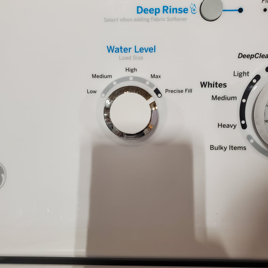 GE® 4.2 cu. ft. Capacity Washer with Stainless Steel Basket GTW335ASNWW - Certified Refurbished and GE 6.2 cu. ft. Capacity Electric Dryer with Up To 120 ft. Venting and Shallow Depth GTD33EASKWW - Certified Refurbished