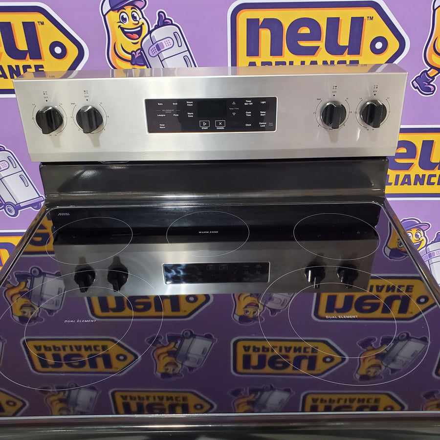 Whirlpool Electric Range with Steam Clean and No Preheat Mode in Fingerprint Resistant Stainless Steel 22421762 - WFES3330RZ - Scratch & Dent (Minor)