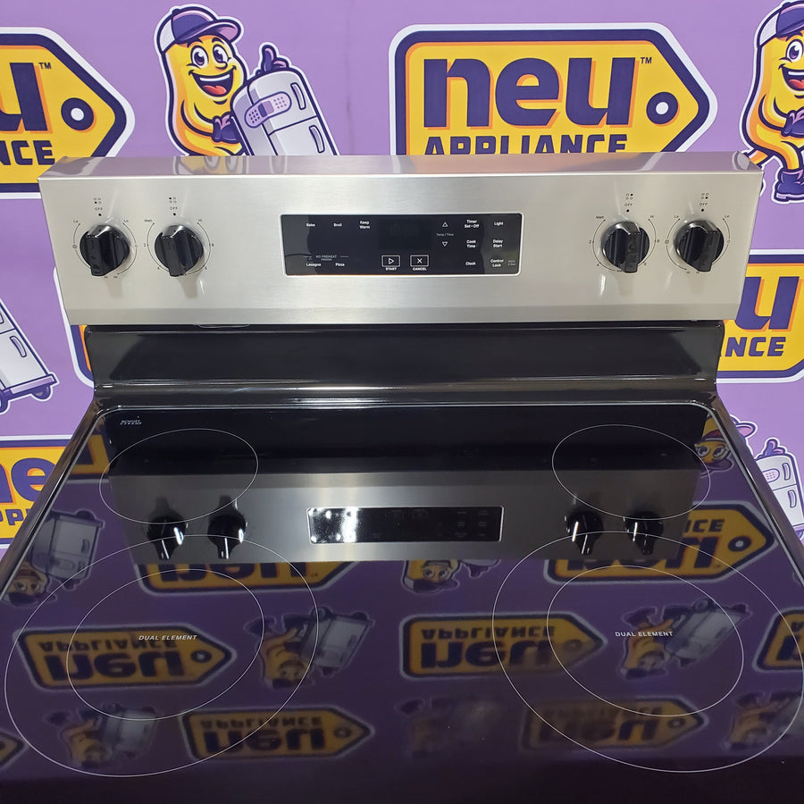 Whirlpool Stainless Steel Electric 30 Inch Range with No Preheat Mode WFES3030RS - Scratch & Dent (Minor)