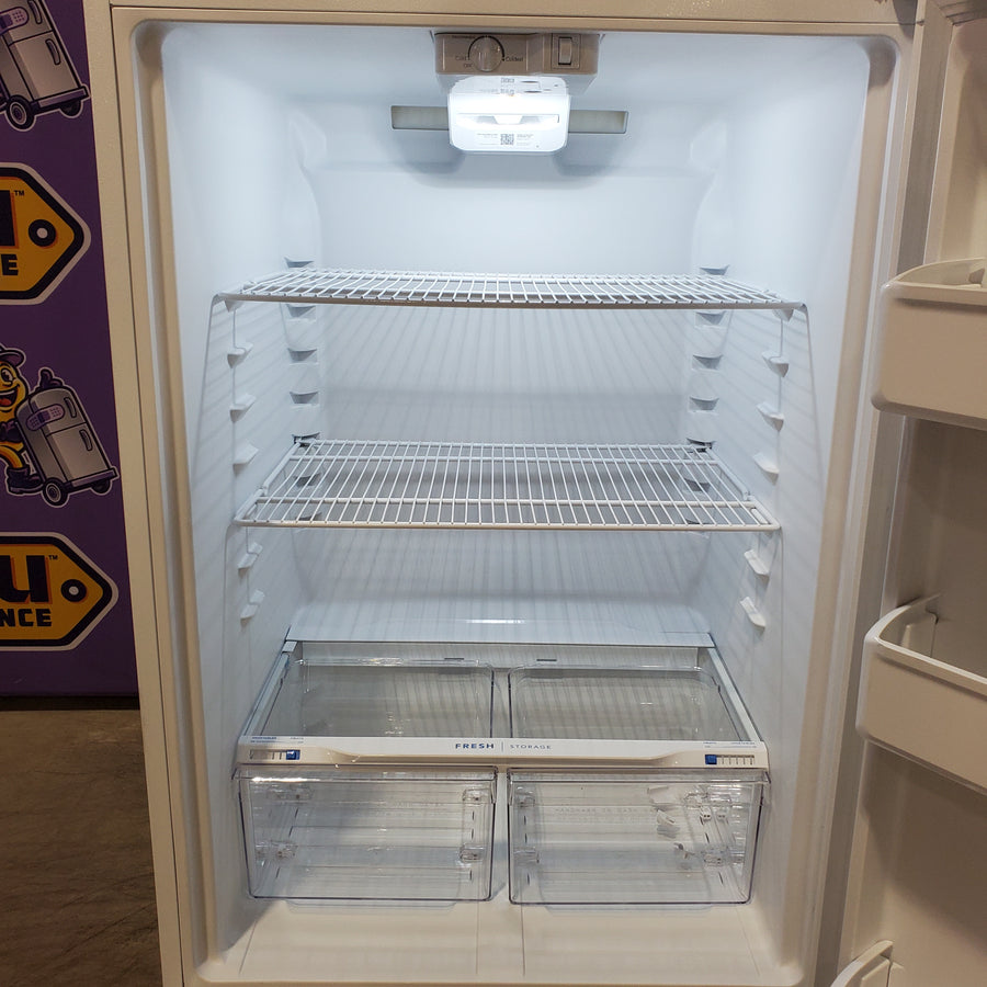 Frigidaire 30" Wide Garage Ready Top Freezer 18 Cu. Ft. Refrigerator with EvenTemp Cooling System and Spacious Interior Storage in White 22321475 - FFTR1814WW - Scratch & Dent (Minor)