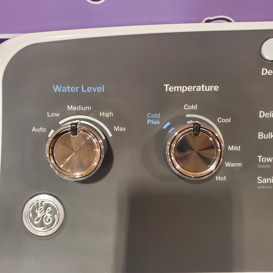 GE® 4.5 cu. ft. Capacity Washer with Stainless Steel Basket GTD48EASWWB - Certified Refurbished and GE 7.2 cu. ft. Capacity Electric Dryer with Up To 120 ft. Venting and Extended Tumble - GTD48GASWWB - New in Box