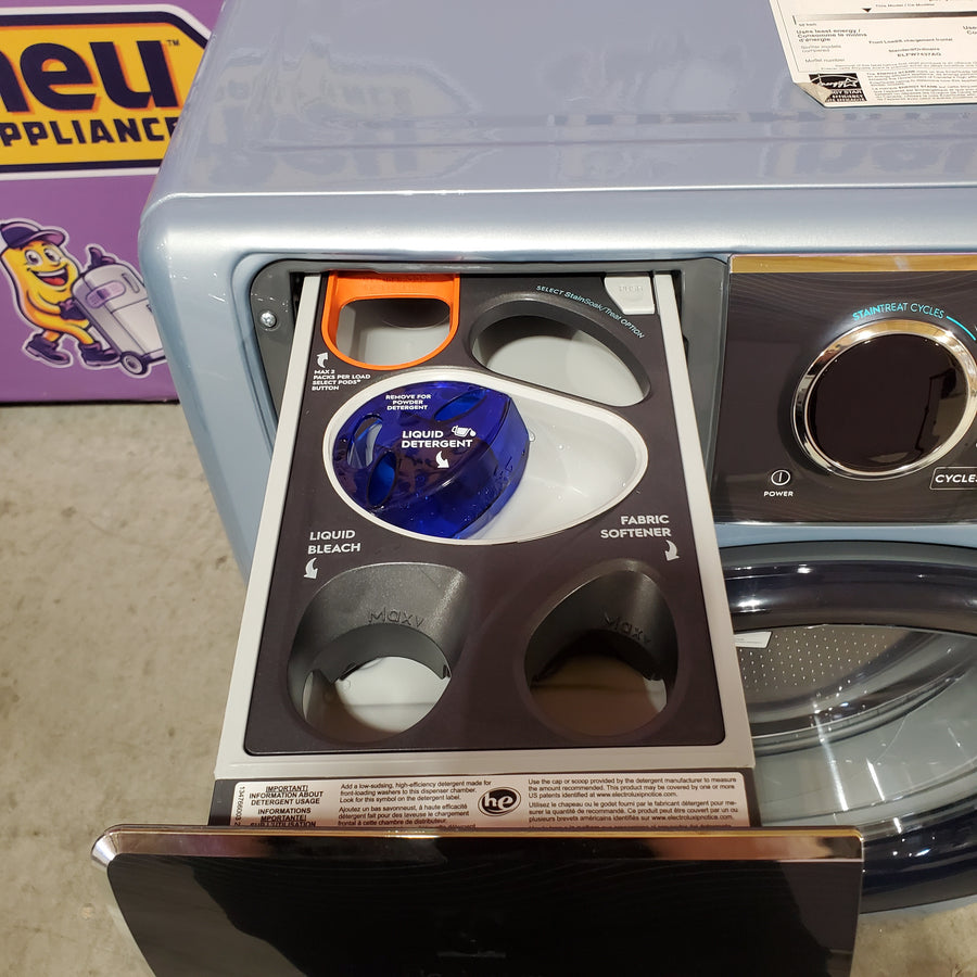Electrolux 27 in. 4.5 cu.ft. HE Front Load ENERGY STAR Washer with LuxCare Wash System ELFW7437AG - Open Box