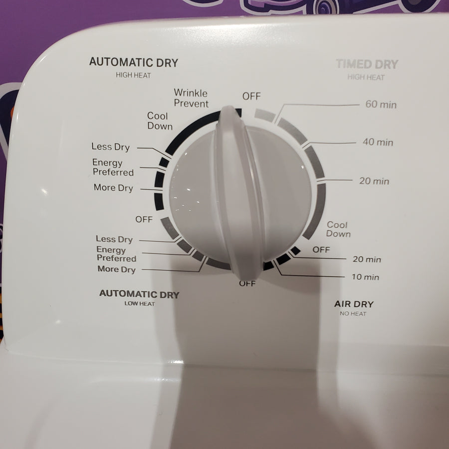 Roper by Whirlpool 6.7-cu ft Vented Electric Dryer in White RED3005TW - Open Box