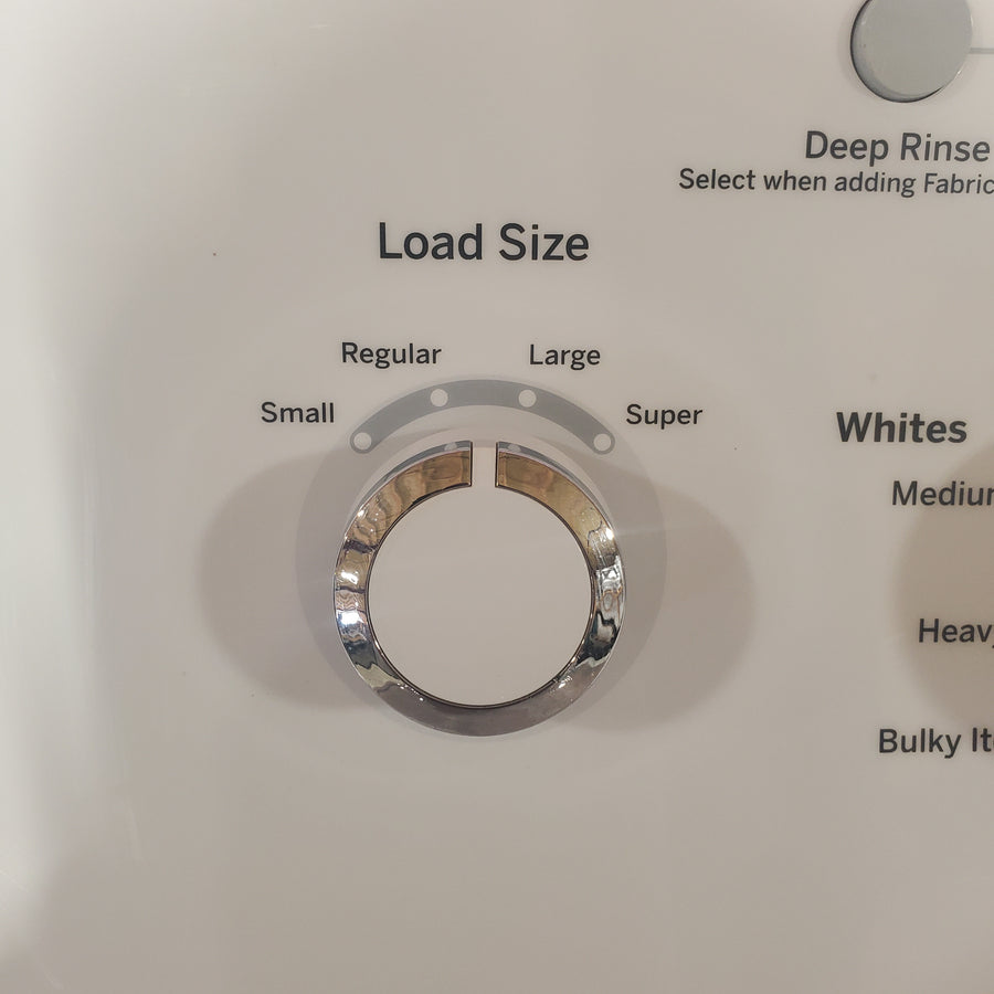 GE® 3.8 cu. ft. Capacity Washer with Stainless Steel Basket in White GTW330ASKWW - Certified Refurbished