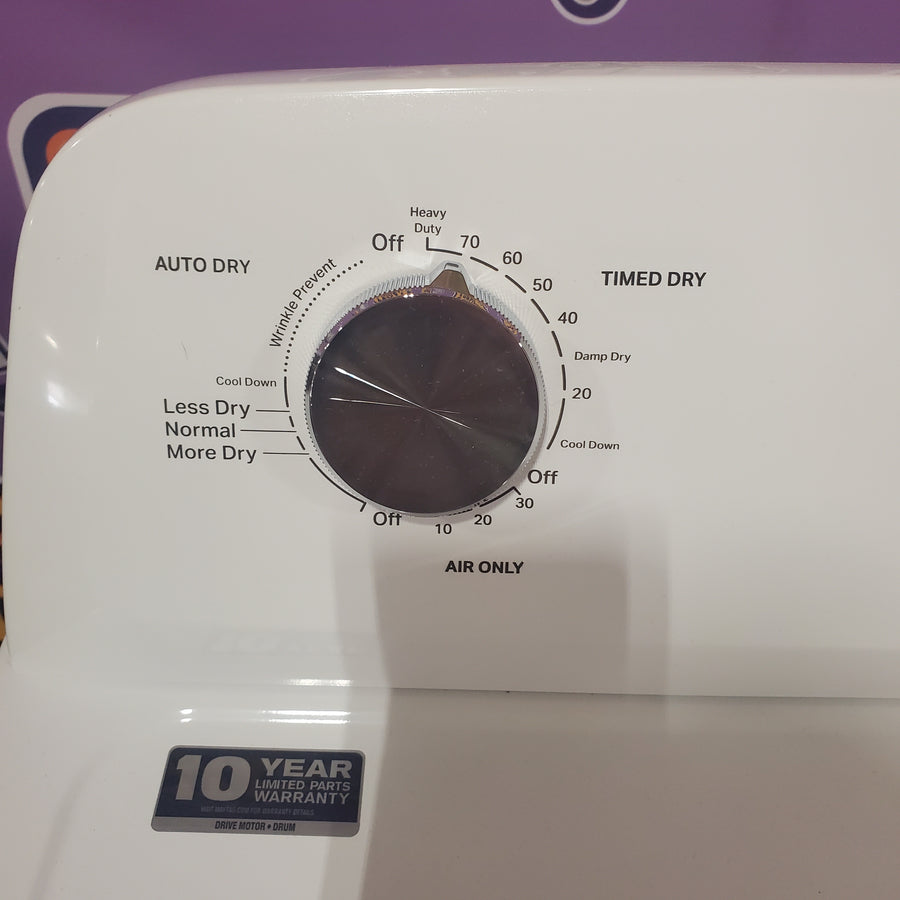 Maytag Top Load Style Electric Wrinkle Prevent 7.0 cu. ft. Dryer with Auto Dry MED4005SW - Open Box