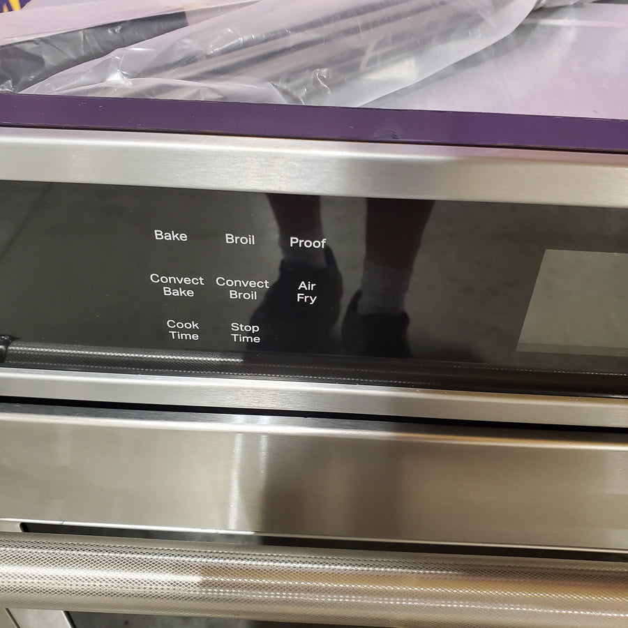 KitchenAid 30 Inch Single Electric Wall Oven with 5 Cu. Ft. Capacity, Air Fry Mode, Even-Heat™ True Convection, EasyConvect™ Conversion System, Even-Heat™ Preheat, and Integrated Meat Thermometer KOES530PSS - Open Box