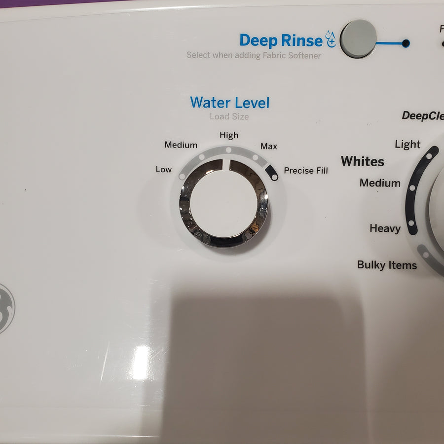 GE® 4.2 cu. ft. Capacity Washer with Stainless Steel Basket GTW335ASNWW - Certified Refurbished