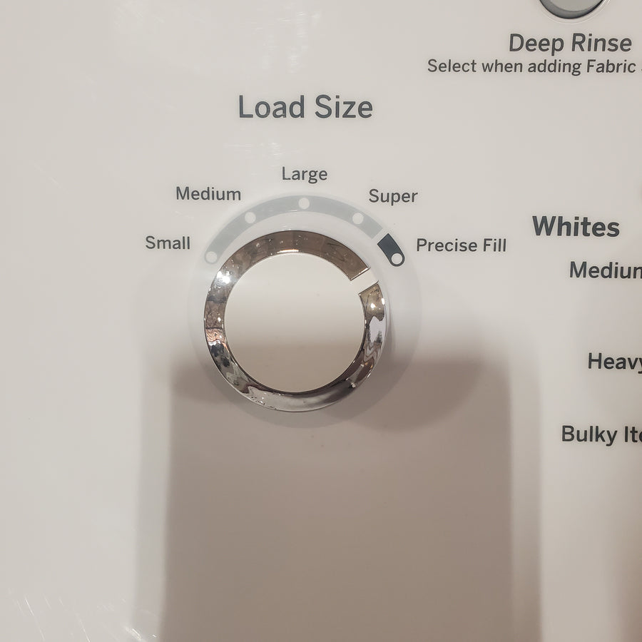 GE® 3.8 cu. ft. Capacity Washer with Stainless Steel Basket in White GTW330ASKWW - Certified Refurbished and GE White Electric 6.2 Cu. Ft. Capacity Dryer with Shallow Depth and Up to 120 Ft. Venting Capability GTX33EASKWW - Certified Refurbished