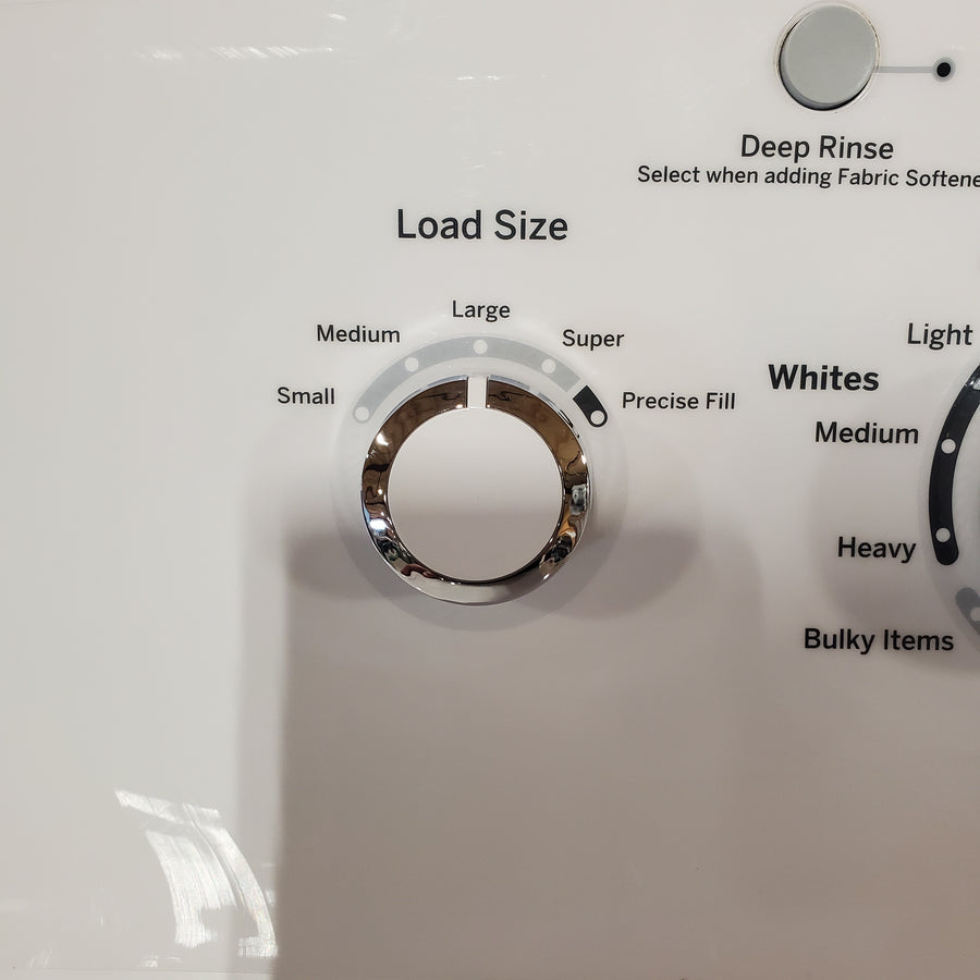 GE 3.8 cu. ft. Capacity Washer with Stainless Steel Basket in White GTW330ASKWW - Certified Refurbished and GE White Electric 7.2 Cu. Ft. Dryer with Aluminized Alloy Drum GTD42EASJWW - Certified Refurbished