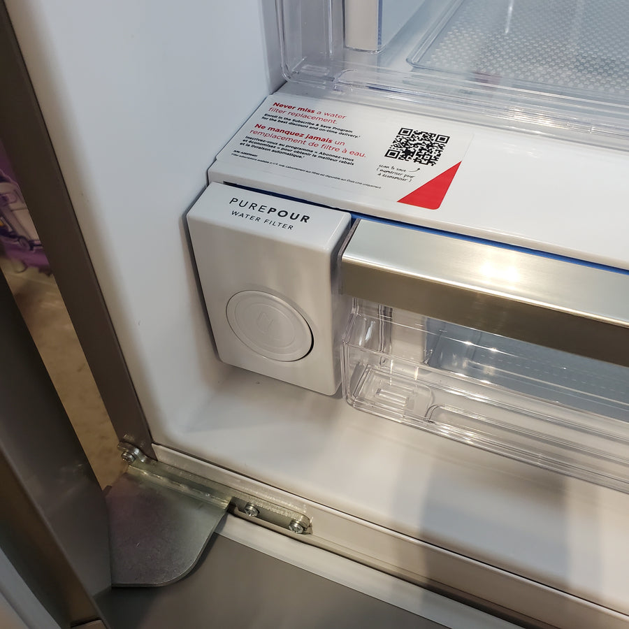 Frigidaire Gallery 28 Cu. Ft. Standard-Depth French Door Refrigerator in Stainless Steel GRFS2853AF - Scratch & Dent (Moderate)