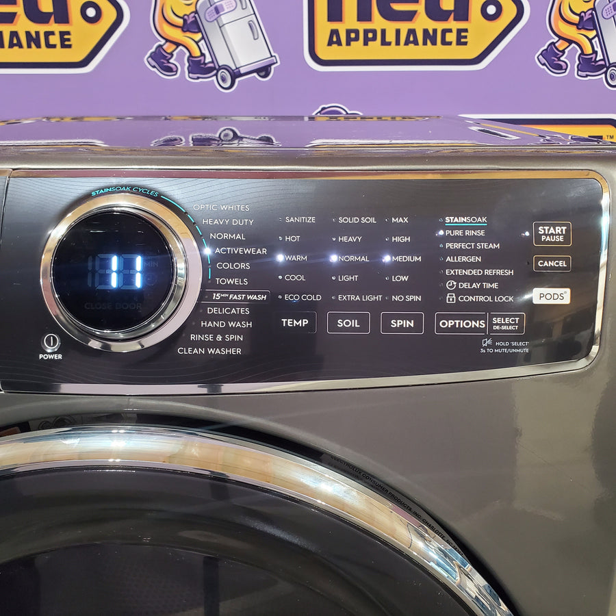 Electrolux Titanium Front Load 600 Series 4.5 Cu. Ft. Washer with Smartboost and Hand Wash Cycle 22521682 - ELFW7637AT - Open Box