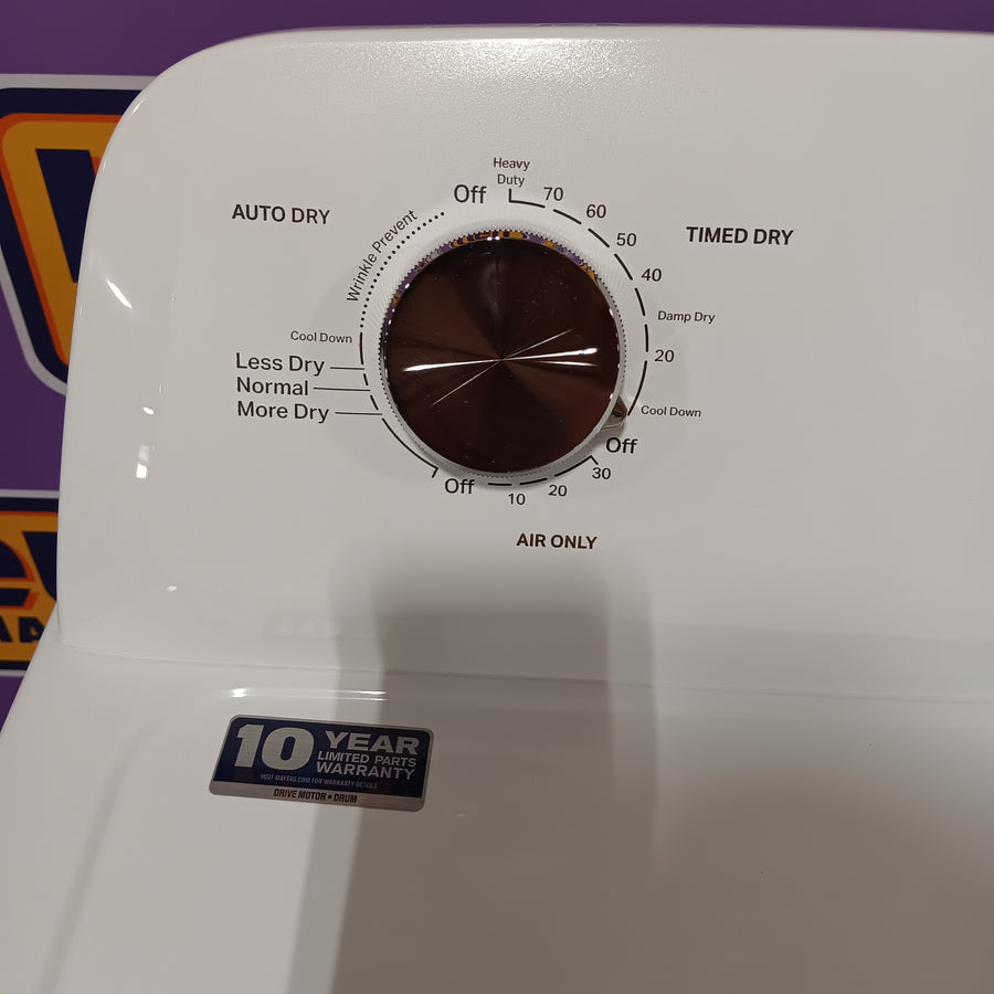 Maytag Top Load Style Electric Wrinkle Prevent 7.0 cu. ft. Dryer with Auto Dry 22421768 - MED4005SW - Open Box