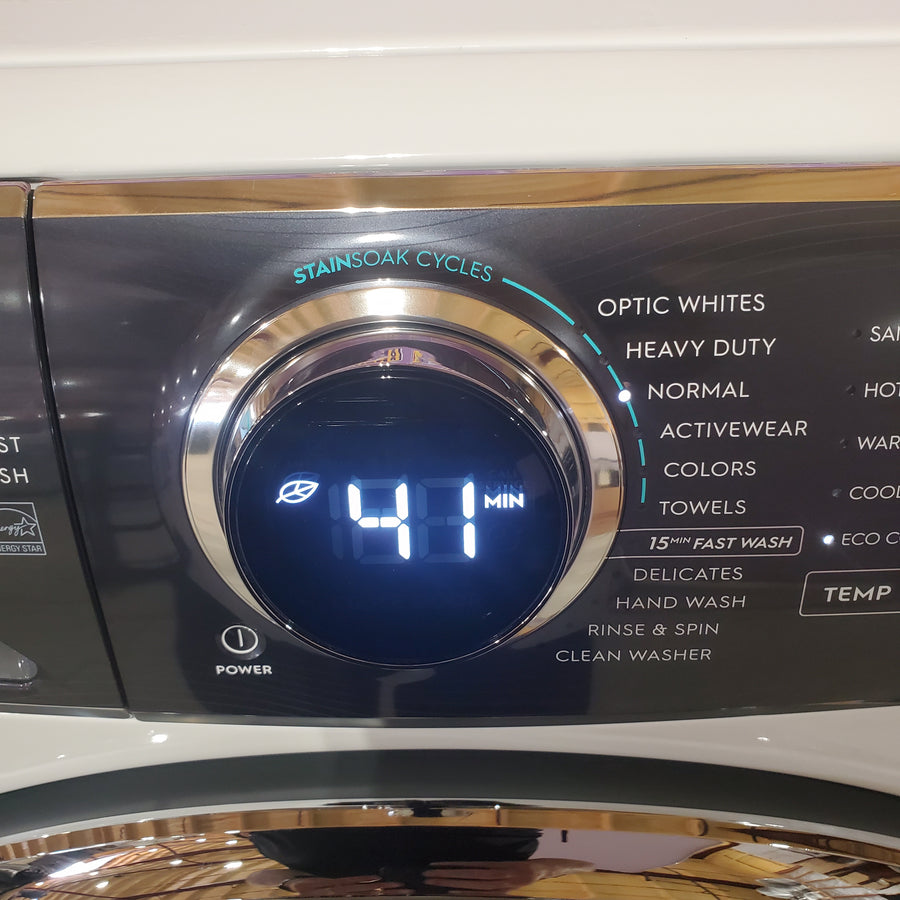 Electrolux 4.5 Cu.Ft. Stackable Front Load Washer with Steam and SmartBoost Wash System ELFW7637AW - Scratch & Dent (Minor)