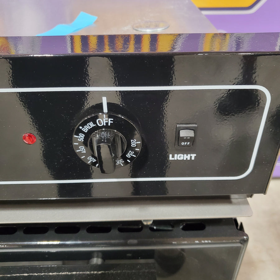 Summit Appliance 24 in. Single Gas Wall Oven in Black TTM7212DK - Scratch & Dent (Minor)
