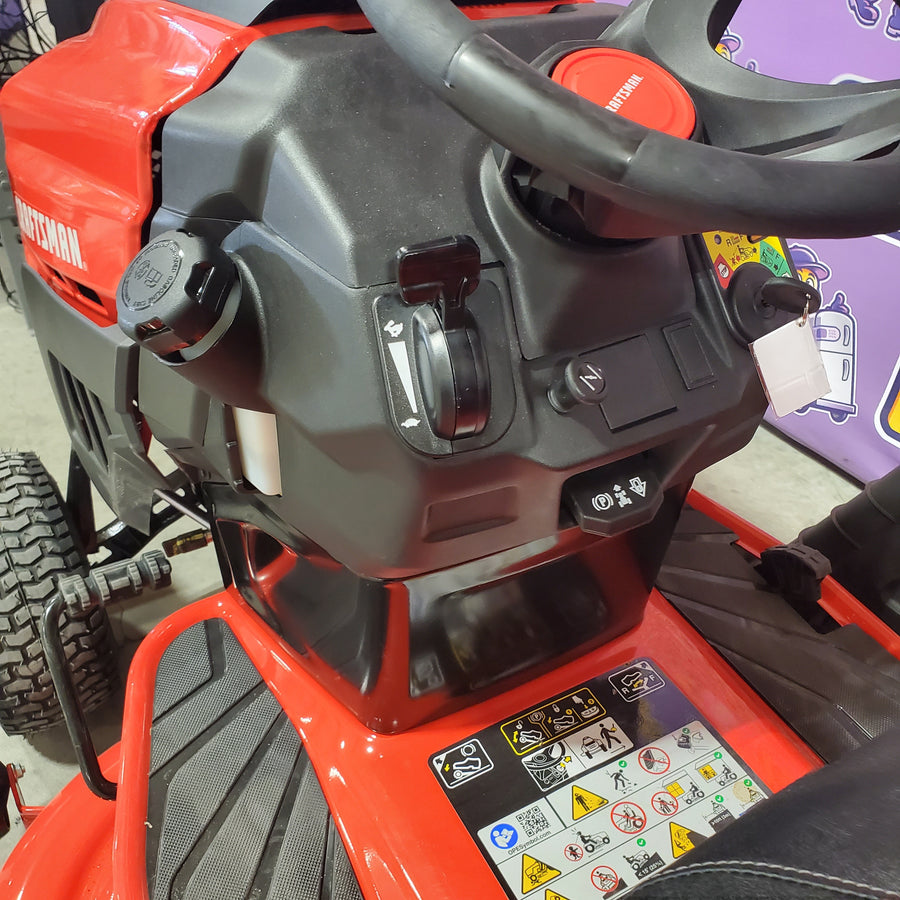 CRAFTSMAN T2200K Turn Tight 42-in 20-HP V-twin Gas Lawn Tractor CM13APA9ZSA9 - Scratch & Dent (Minor)