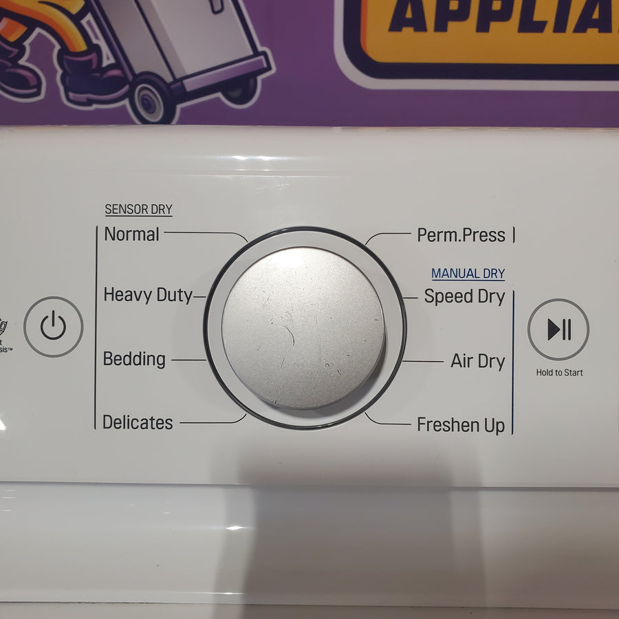 LG White Ultra Large Capacity Gas 7.3 Cu. Ft. Dryer with Sensor Dry DLG7151W - CERTIFIED REFUBISHED