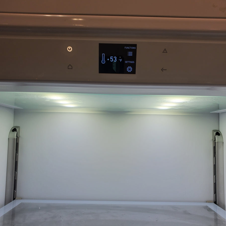 Bertazzoni 21.5 cu ft Built-in Refrigerator Column with Interior TFT touch & Scroll Interface, Custom Panel Ready REF36RCPRR/23 - Open Box