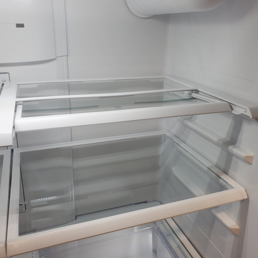 GE 36 in. Wide 21.9 Cu. Ft. French Door Counter Depth Refrigerator with Internal Water Dispenser in Stainless Steel GWE22JYMFS - Scratch & Dent (Moderate)
