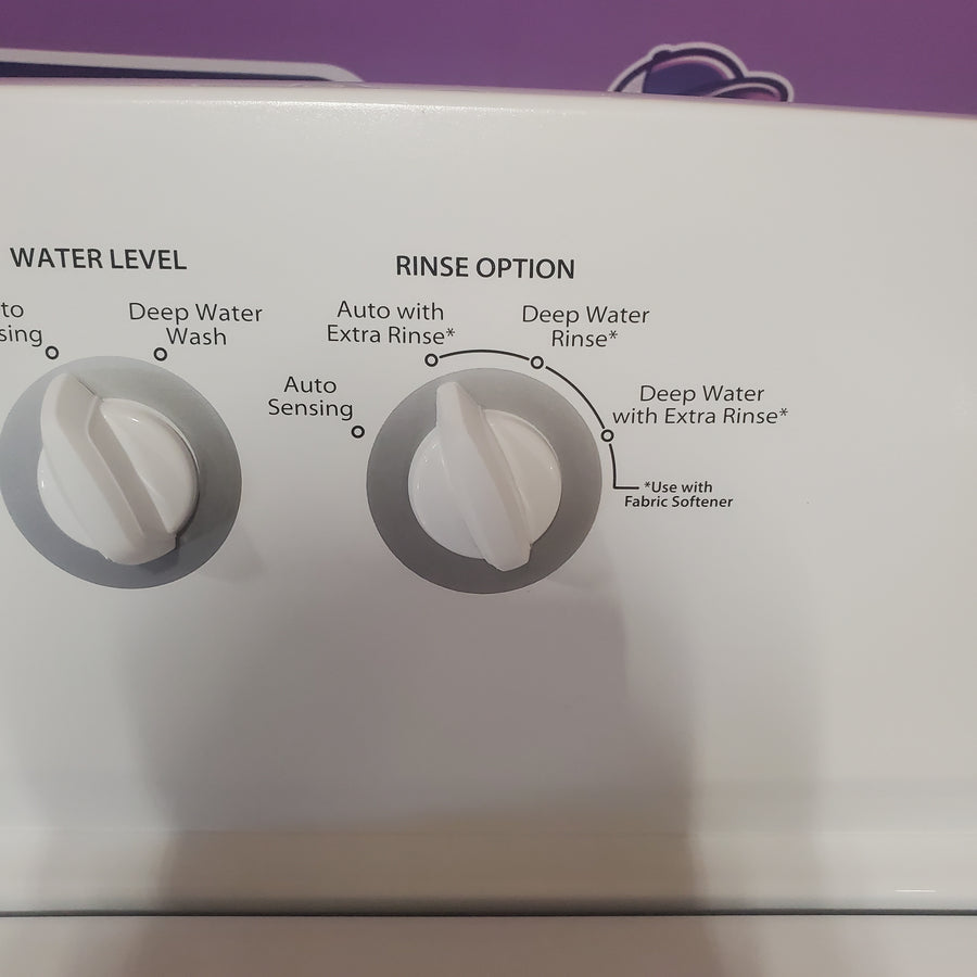 Whirlpool White Top Load 3.8 Cu. Ft. Washer with Late Lid Lock WTW4655JW2 - Certified Refurbished